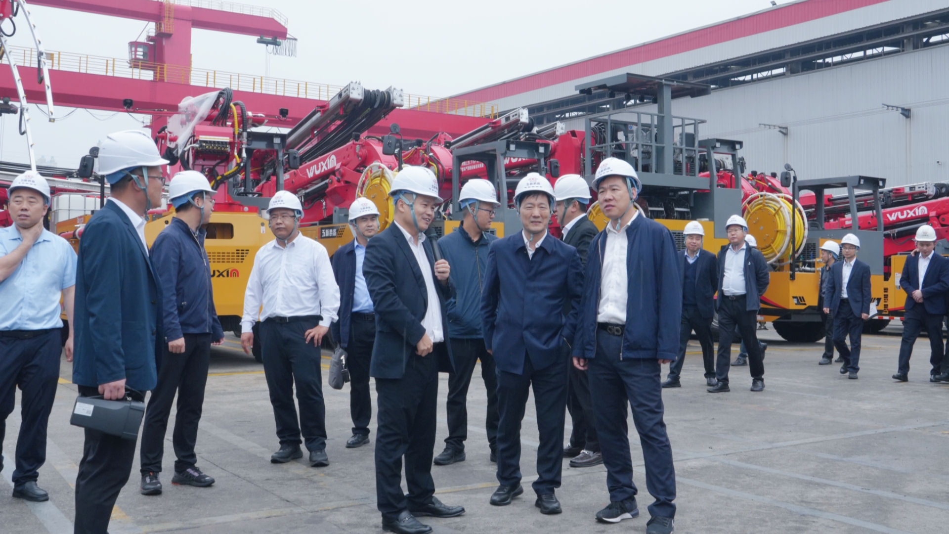 Delegation From Equipment Management Department of China Railway 12th Bureau Group Pays A Visit To Uniroc for Inspection And Exchange