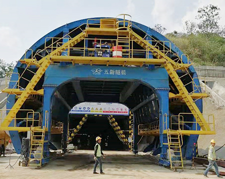 China Railway Third Bureau Valini Tunnel of Jakarta-Bandung High-speed Railway, Indonesia